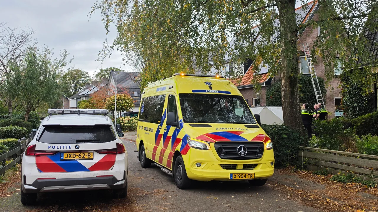 Man overleden na van ladder in Renkum